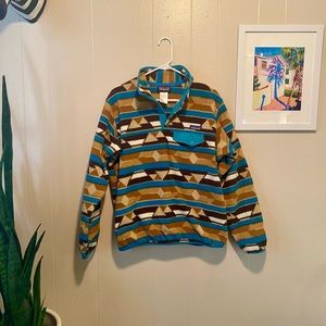 Multi Color Patagonia Snap-T Pullover Fleece